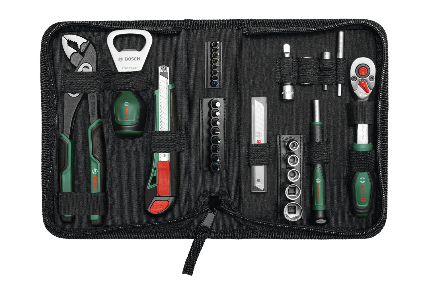 Bosch DIY Adventskalender 2026 (44-tlg. Set inkl. Tasche)