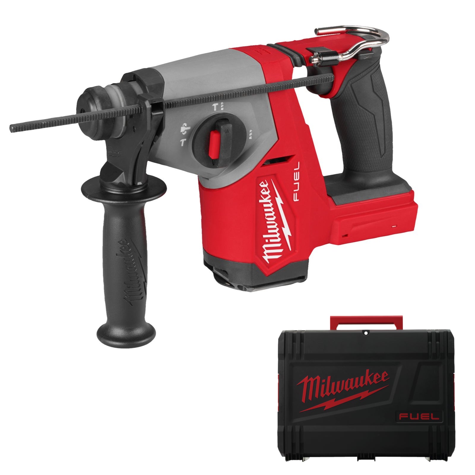 Milwaukee Akku-Kombihammer M18 FHAC16-0X (Aufnahme: SDS plus, Schlagenergie: 1,7 J, Optimiert für Bohr-Ø: 5 - 12 mm, ohne Akku, in HD Box)