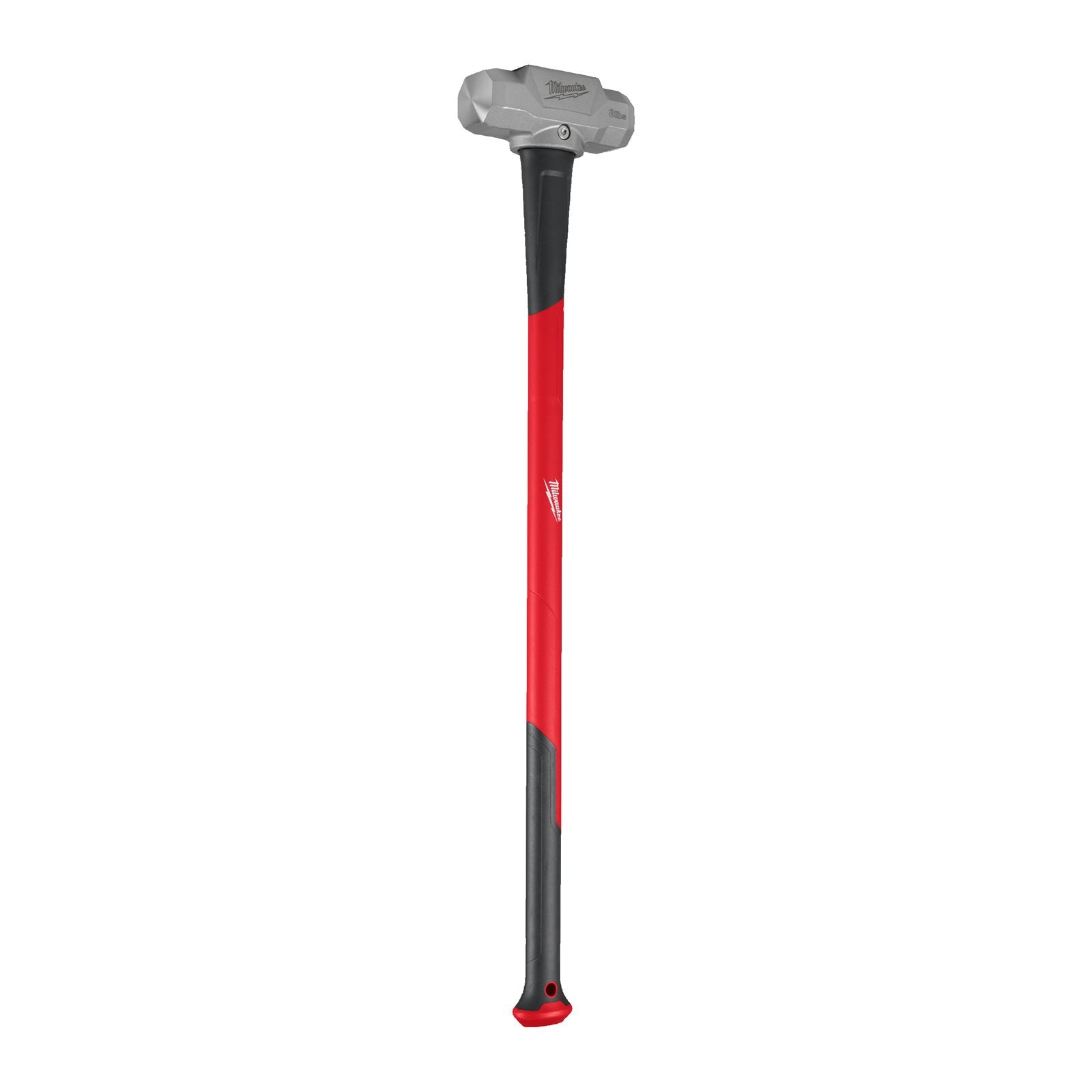 Milwaukee Vorschlaghammer 3,6 kg (Stahlverstärkter Glasfaserstiel 910 mm, SHOCKSHIELD™ Stiel für maximale Vibrationsreduzierung, SECURE STRIKE™ Verbindung von Kopf und Stiel)