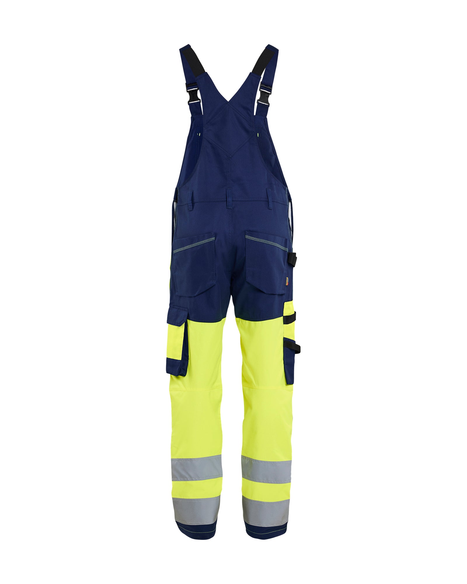 Blåkläder 2663 High Vis Latzhose, Farbe: Gelb/Marineblau (3389)