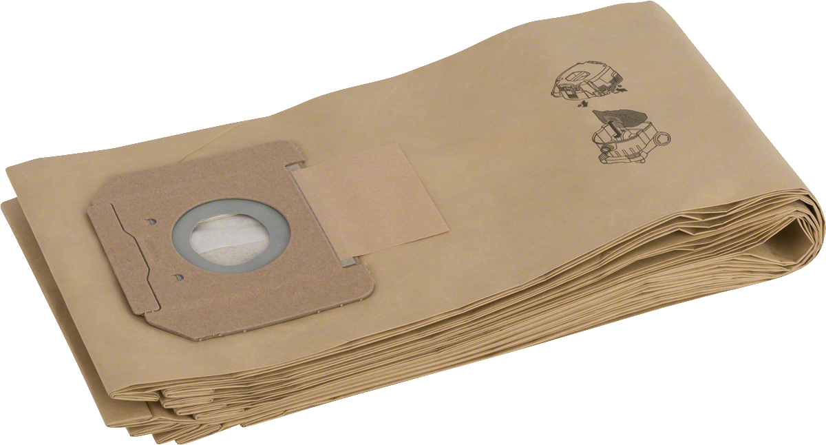 Bosch Papierfilterbeutel für GAS 55 M AFC Professional 5 Stk. (2607432036)