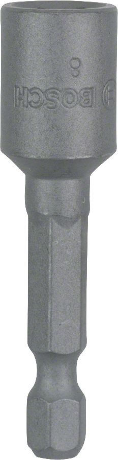 Bosch Extra Hard-Steckschlüssel SW 8 mm 1/4" 50 mm lang mit Magnet
