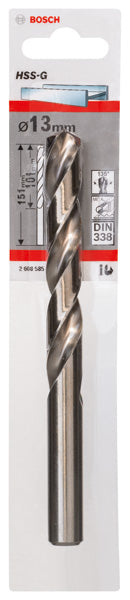 Bosch HSS-G Metallbohrer Ø 1 - 13 mm