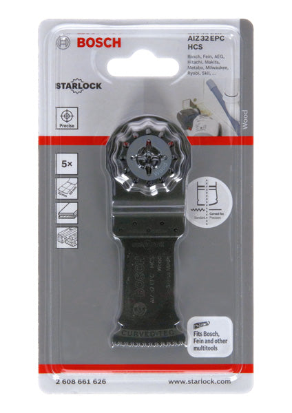 Bosch HCS Tauchsägeblatt AIZ 32 EPC Wood, 50 x 32 mm, 1er-Pack