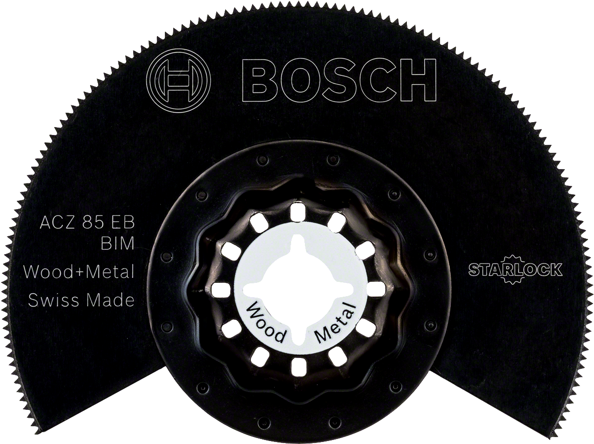 Bosch Segmentsägeblatt BiM ACZ 85 EB  für Holz oder ungehärtetes Metall