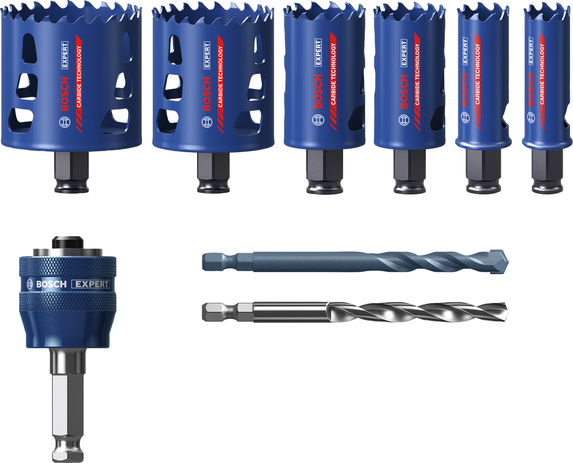 Bosch Expert Tough Material Lochsäge-Set in Box 9 tlg. (2608900445)