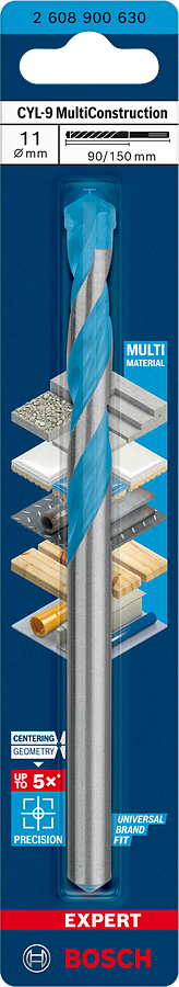 Bosch Expert CYL-9 MultiConstruction Bohrer Ø 11x90x150 mm