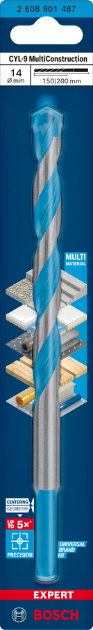 Bosch Expert CYL-9 MultiConstruction Bohrer Ø 14x150x200 mm