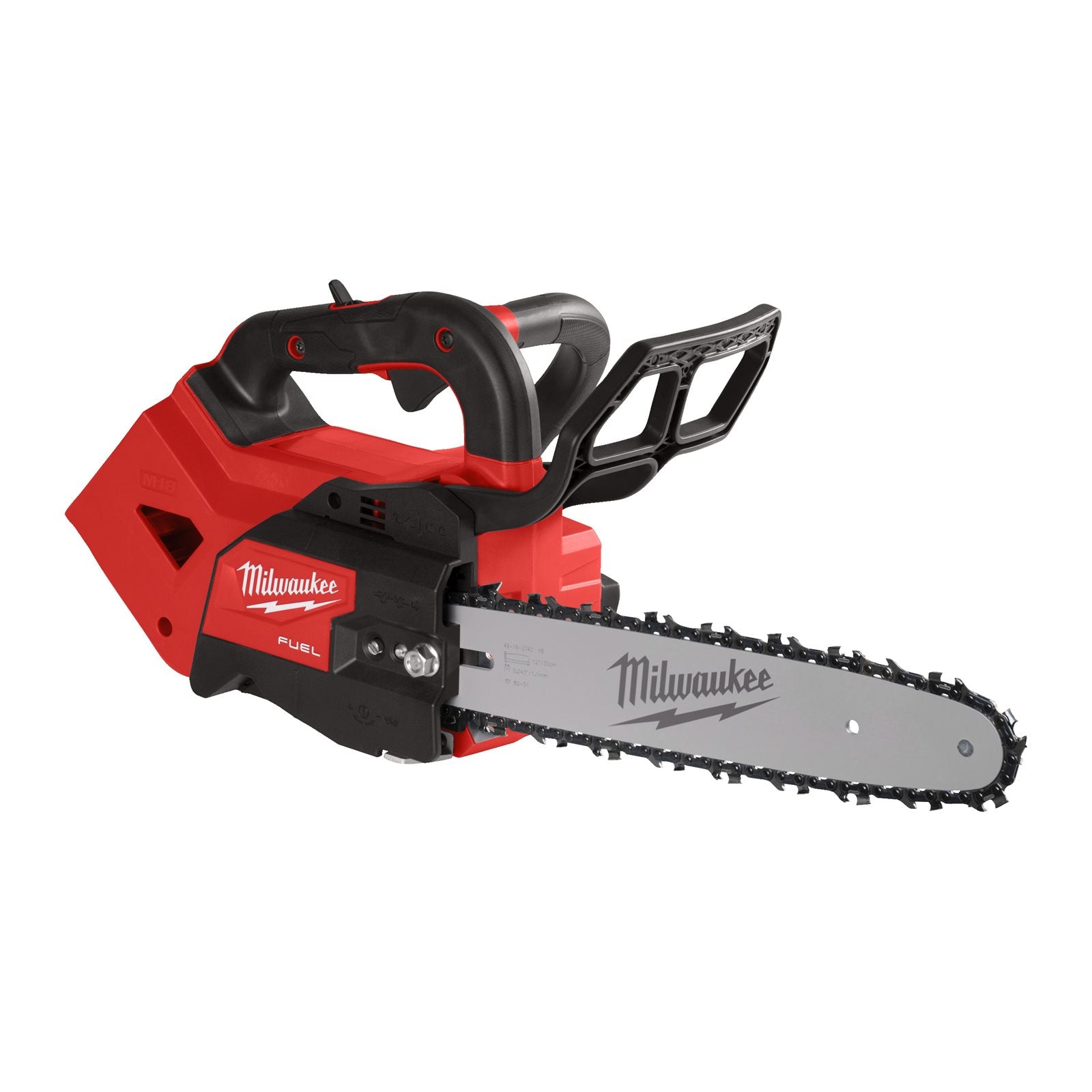 Milwaukee Akku-Top-Handle-Kettensäge M18 FTHCHS30-0 (Schwertlänge: 30 cm, inkl. Sägekette, ohne Akku)