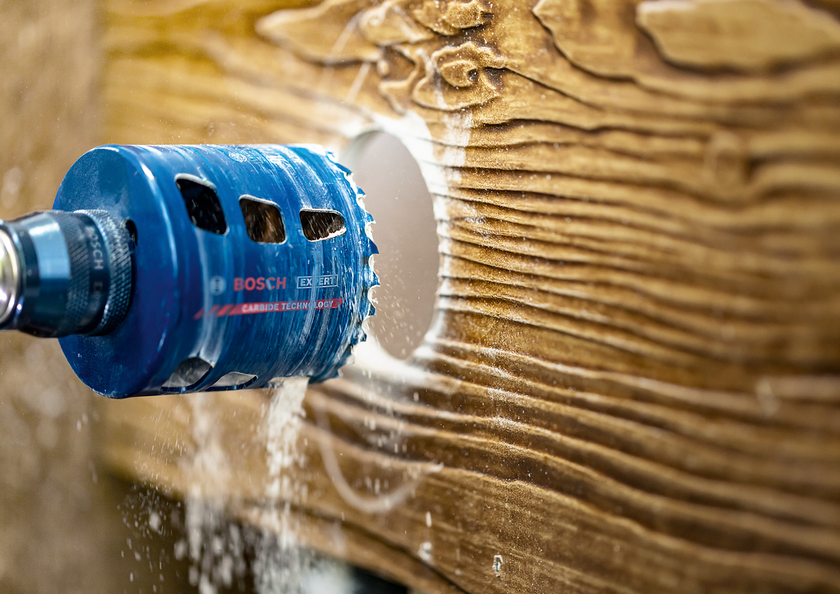 Bosch Expert Tough Material Lochsäge-Set Ø 22/25/35/40/51/68 mm in Box 9 tlg 82608900446)