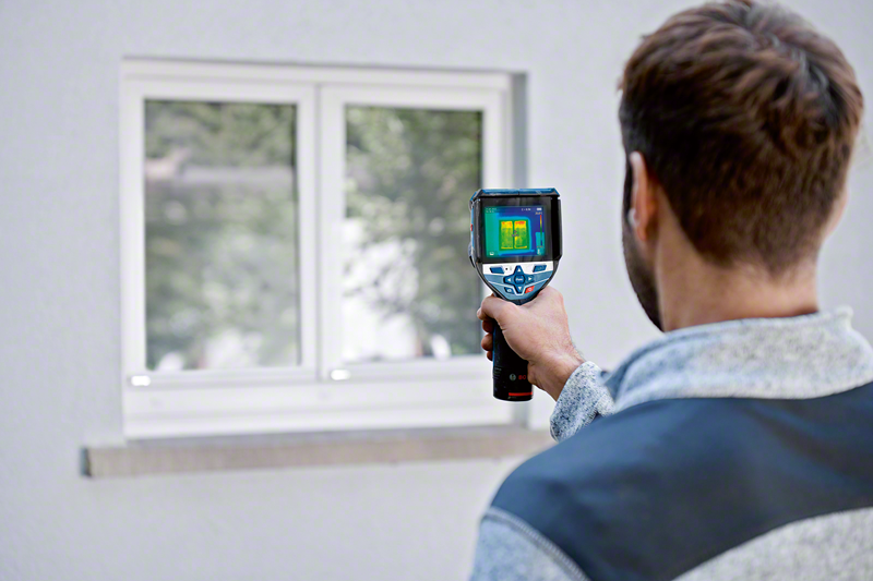 Bosch Wärmebildkamera GTC 600 C (Messbereich: -20 °C bis +600 °C, Auflösung: 256 x 192px, App-Funktion, mit 1 x 2,0 Ah Akku in L-BOXX 136)