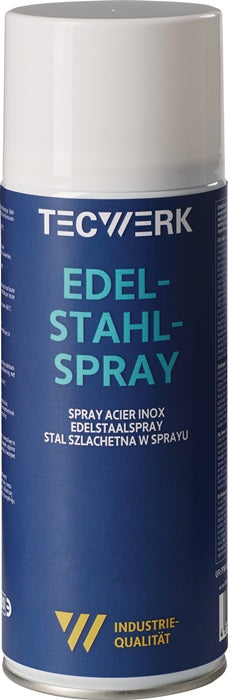 TECWERK Edelstahlspray Spraydose 400 ml