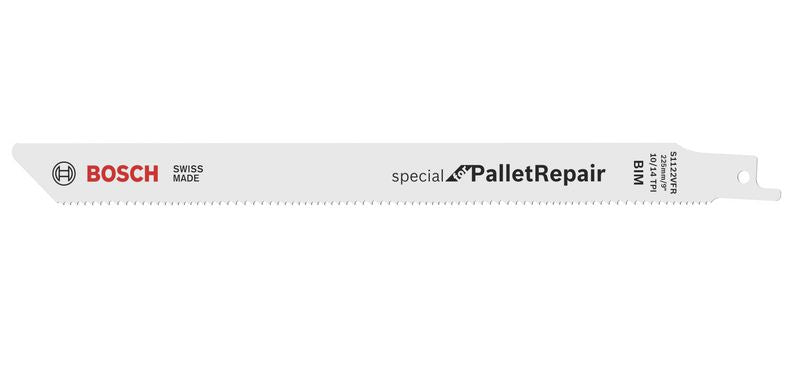 Bosch Säbelsägeblatt S1122VFR (5er Pack, Special for Pallet Repair)