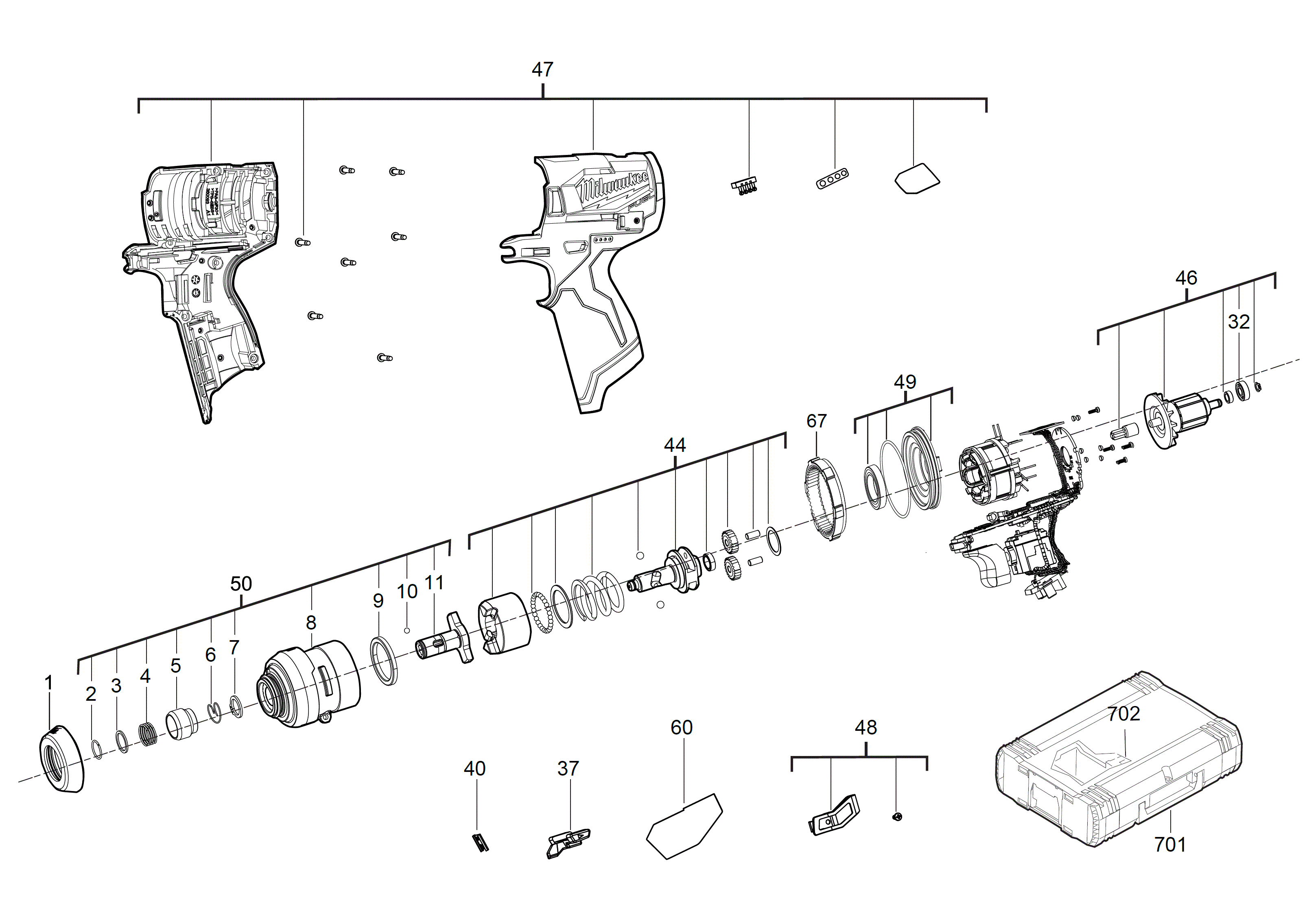 Ersatzteile für M12 FID