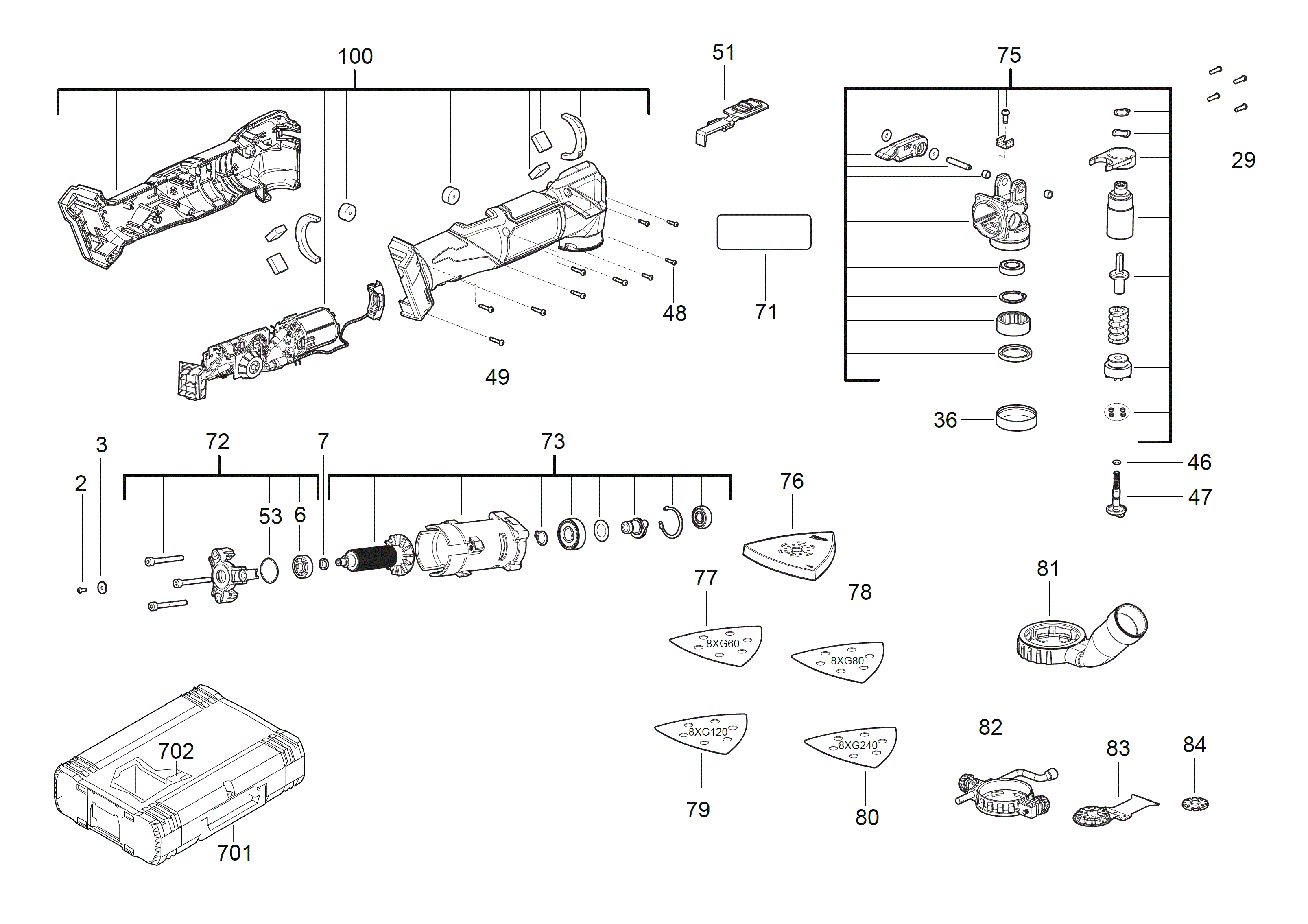 Ersatzteile für M18 FMT