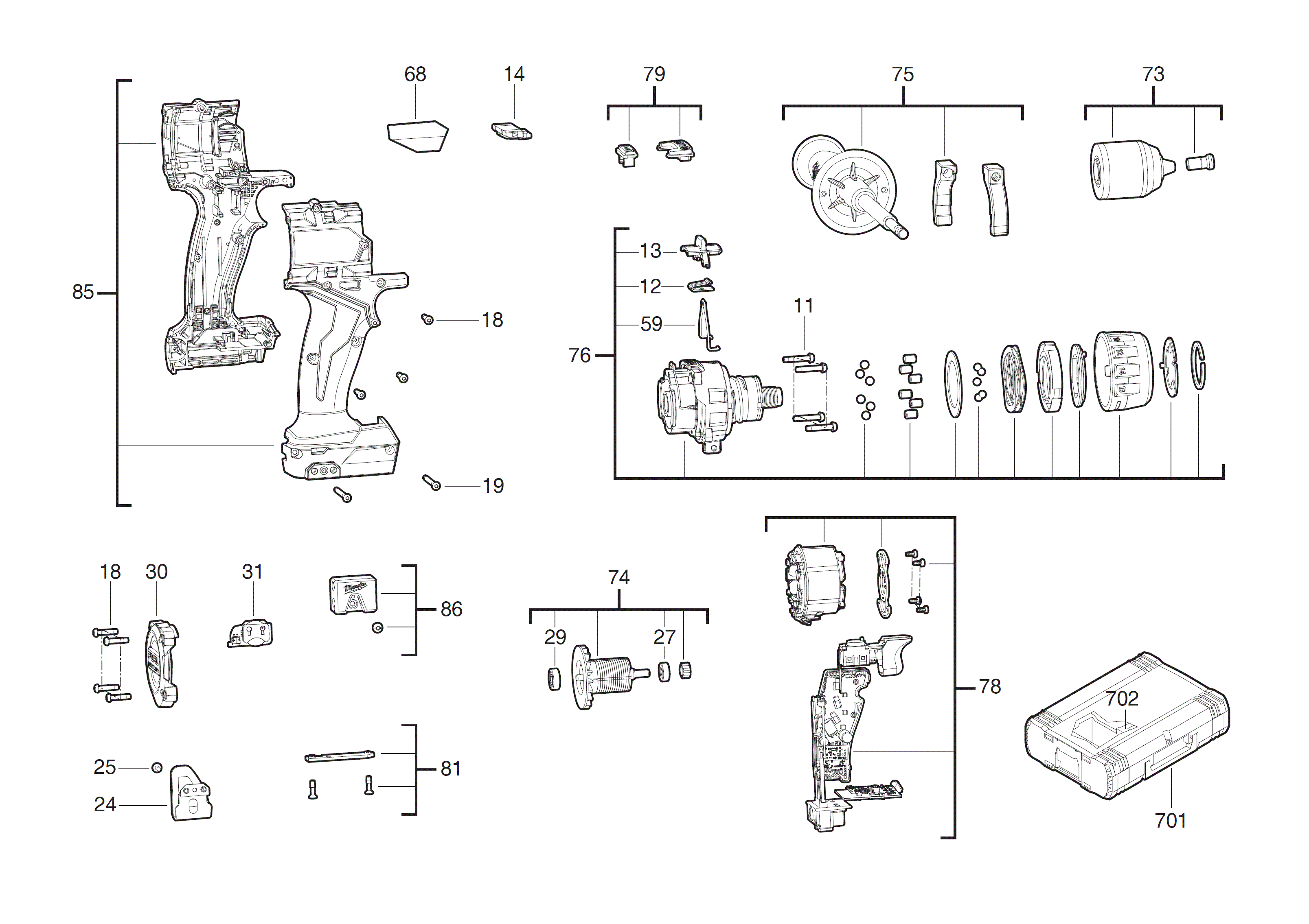 Ersatzteile für M18 ONEPD3
