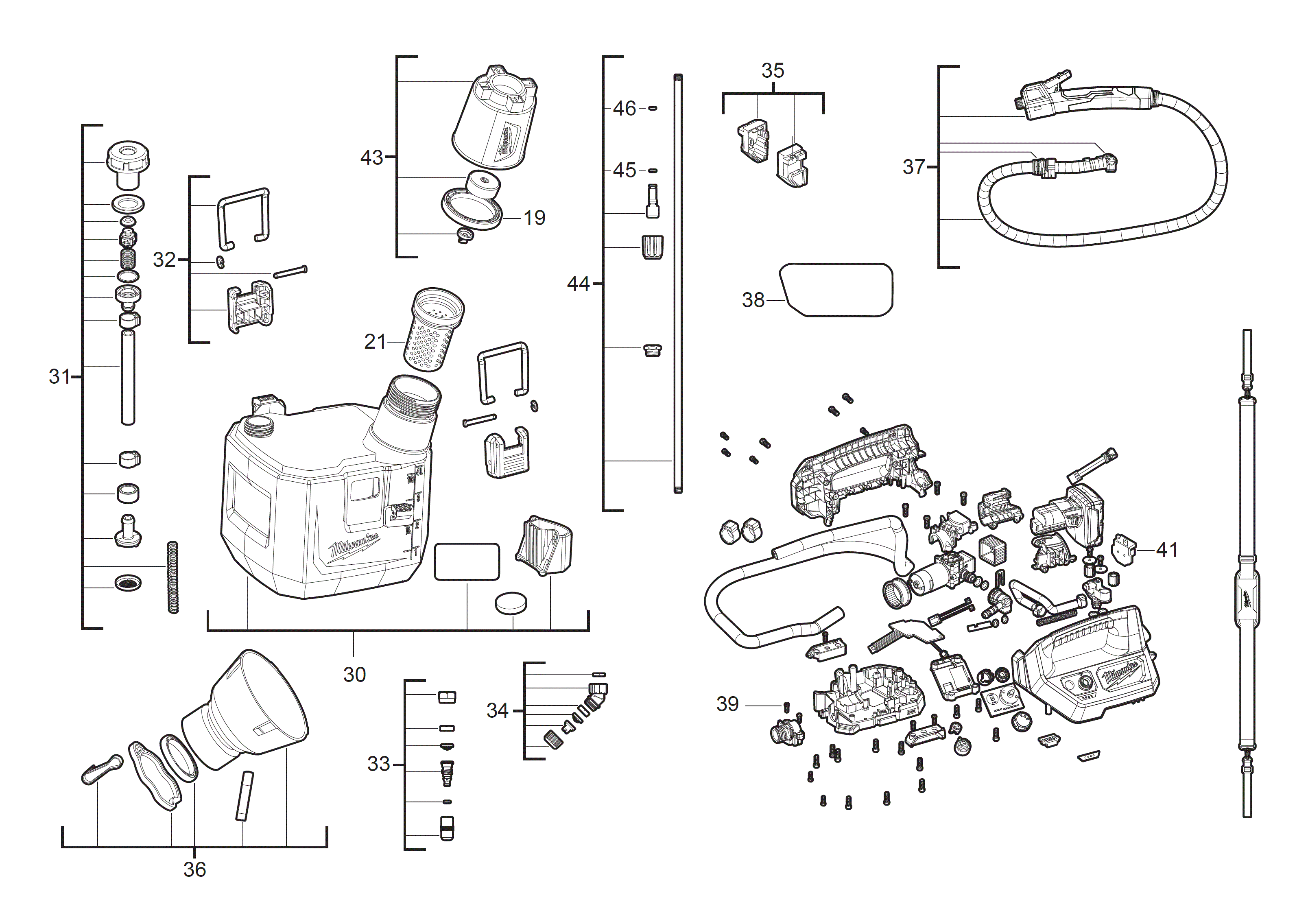 Ersatzteile für M12 BHCS3L