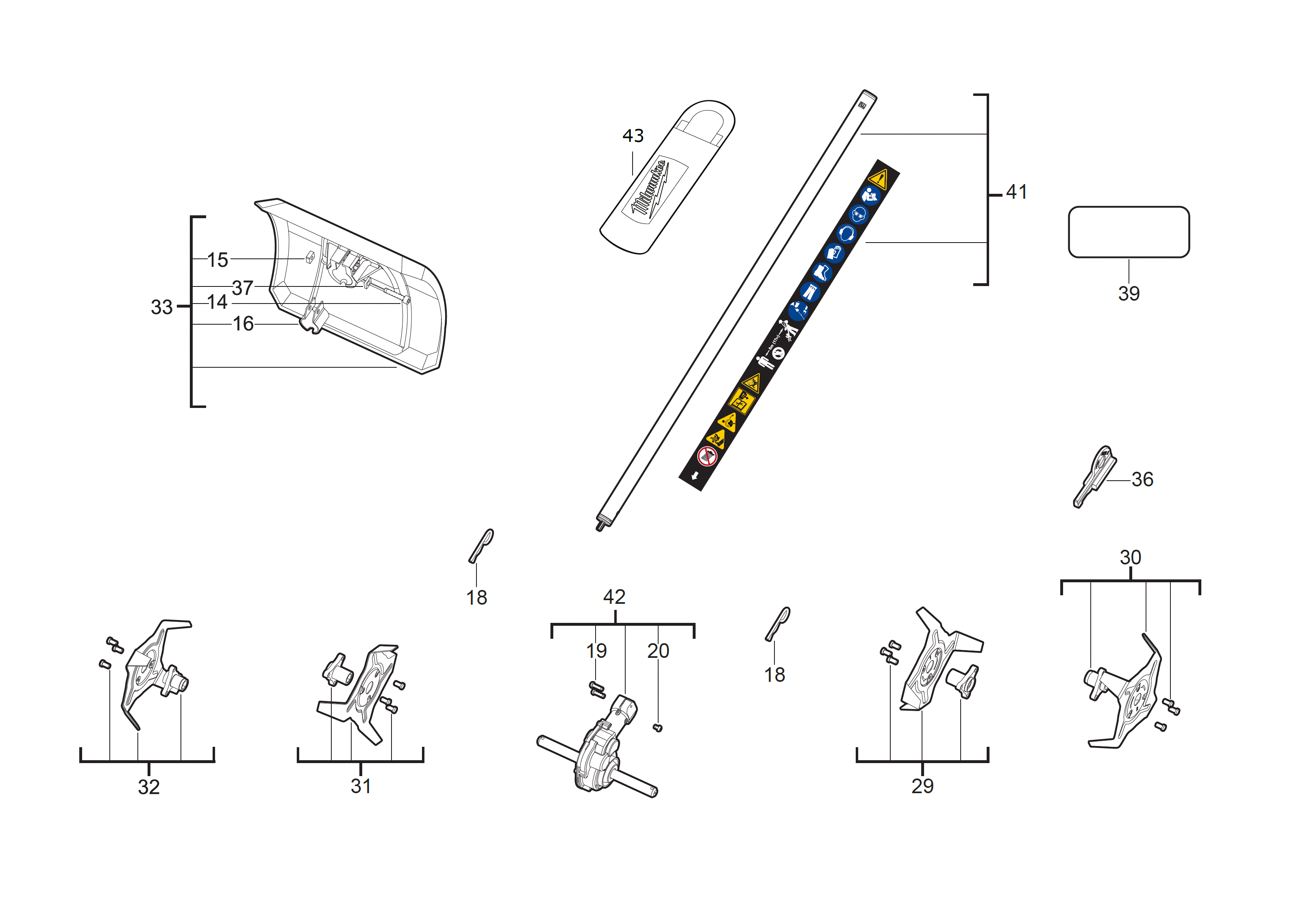 Ersatzteile für M18 FOPH-CA