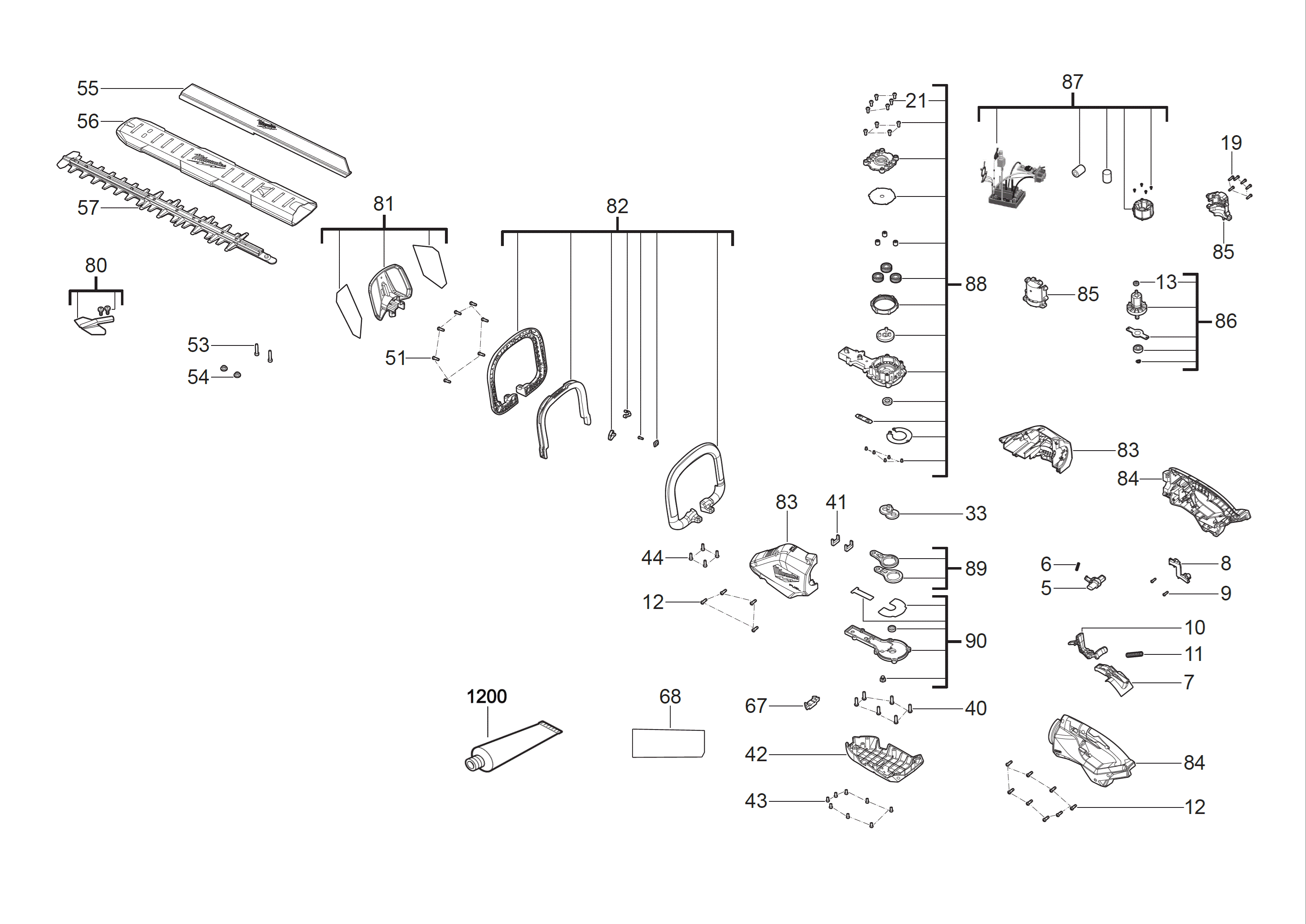 Ersatzteile für M18 FHET60G2