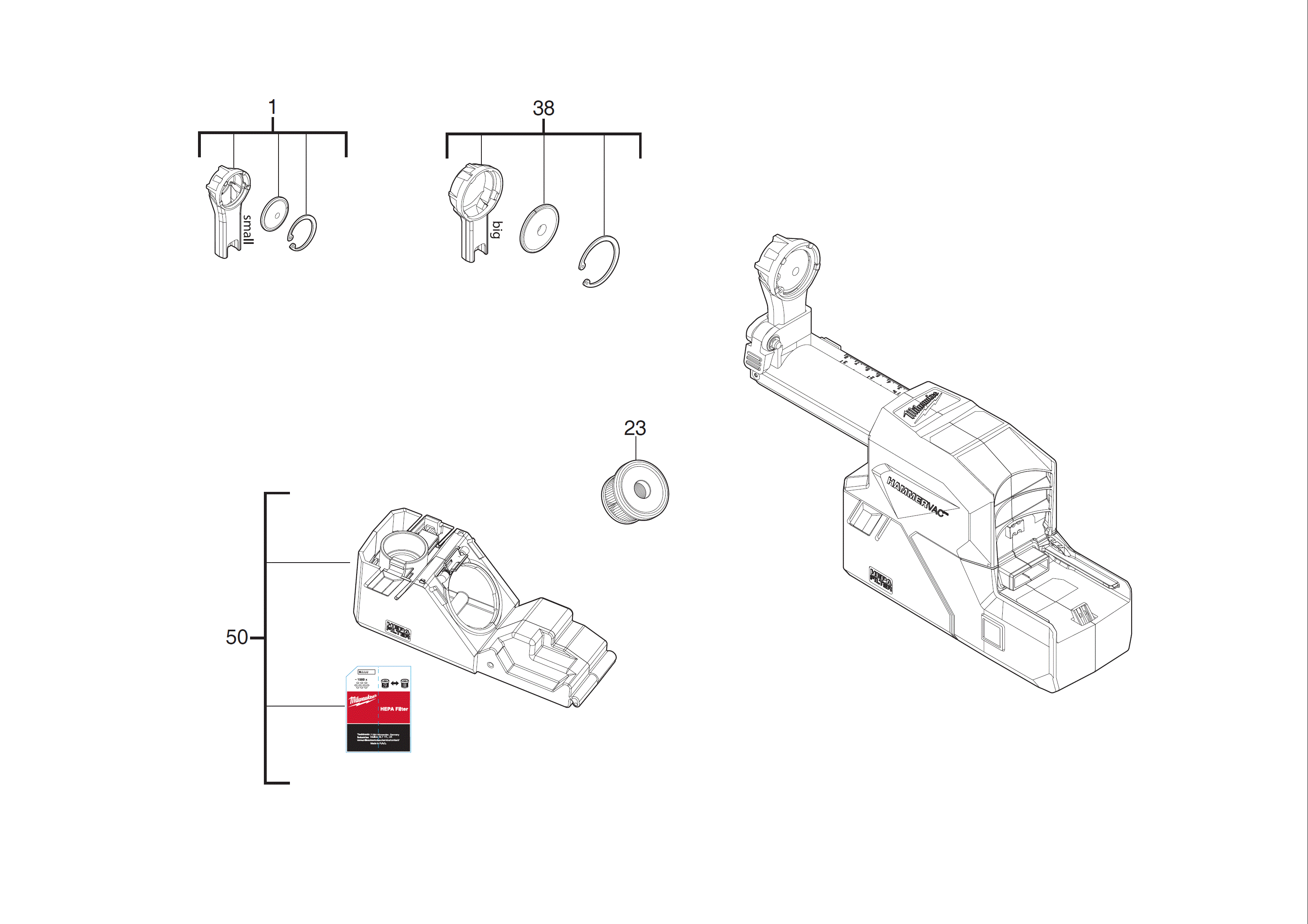 Ersatzteile für M18 FDDEC