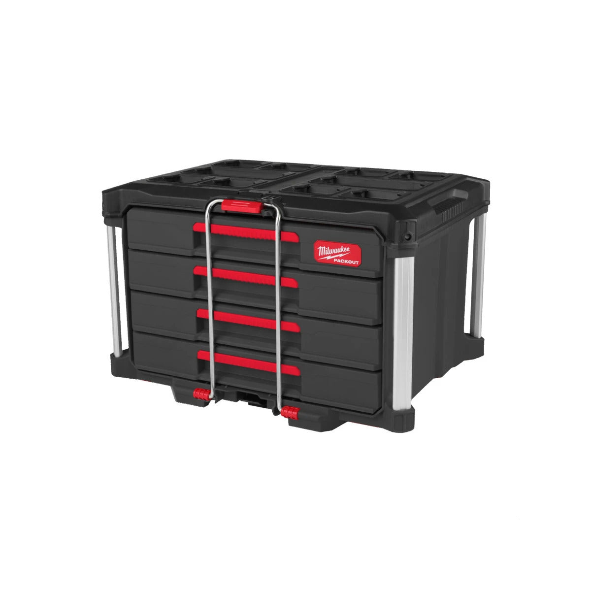 Milwaukee® Packout Koffer mit 4 Schubladen 560 x 410 x 360 mm mit bis zu 11 kg Kapazität
