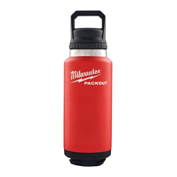 Milwaukee® Thermosflasche mit Schraubdeckel in rot oder schwarz und 530 ml / 700 ml / 1065 ml