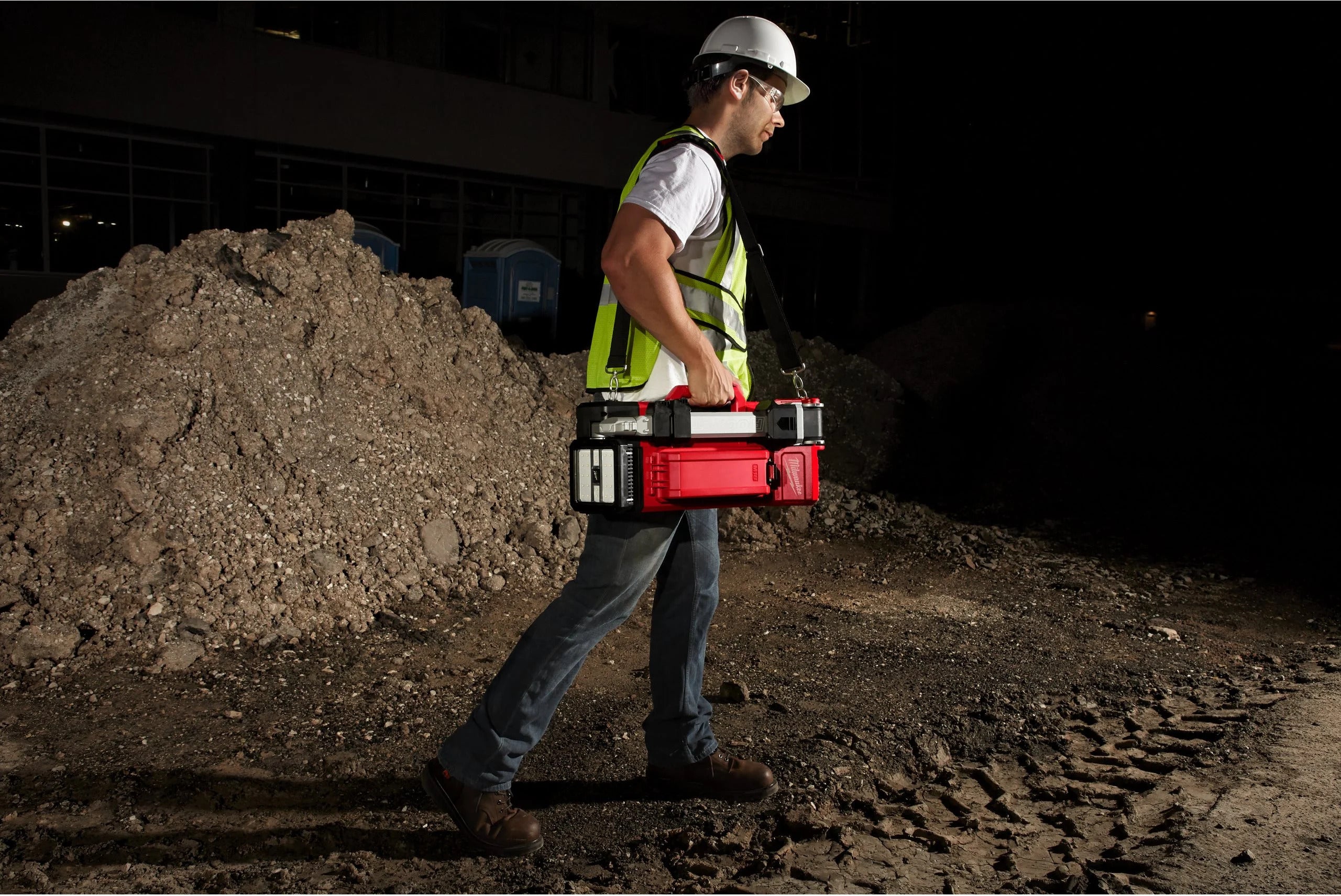 Milwaukee M18 ONERSAL-0 Akku-Baustrahler 5400 Lumen ohne Akku/Lader