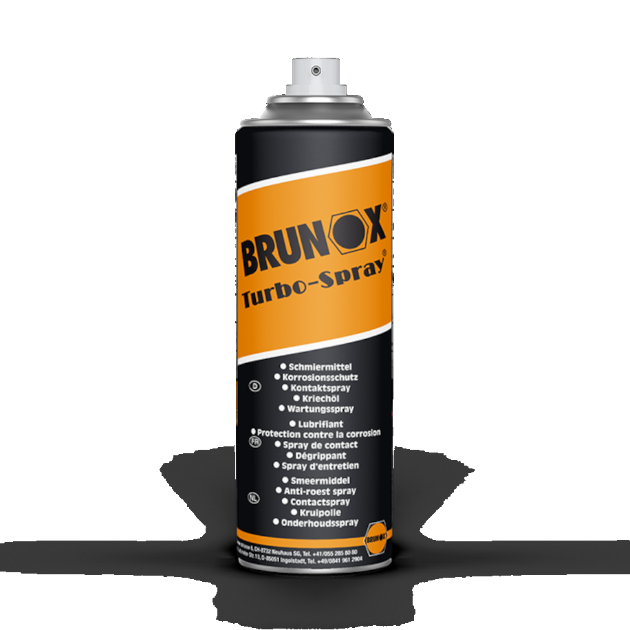 BRUNOX Turbo-Spray 100 ml Multifunktionsöl, Rostlöser, Kriechöl Schmiermittel
