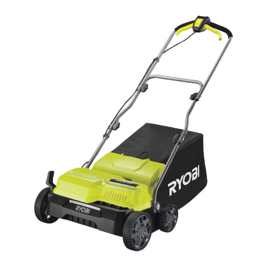 RYOBI RY1400SF35B Vertikutierer 1400 W im Karton mit 55l Grasfangsack