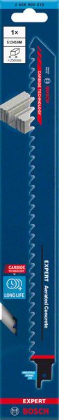 Bosch EXPERT Säbelsägeblatt S 1241 HM Aerated Concrete 1 Stk.