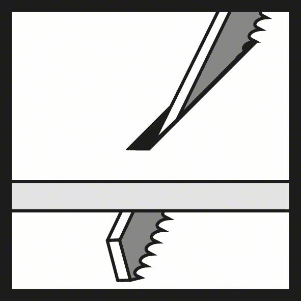 Bosch Stichsägeblatt T 144 D (5er-Pack, Speed for Wood, Schnelle Schnitte in Weichholz, T-Schaft)