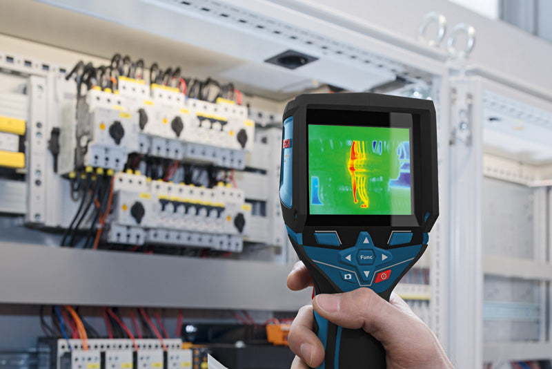 Bosch Wärmebildkamera GTC 400 C (Messbereich: -10 °C bis +400 °C, Auflösung: 160 x 120 px, App-Funktion, inkl. 1 x 2,0 Ah Akku in L-BOXX 136)