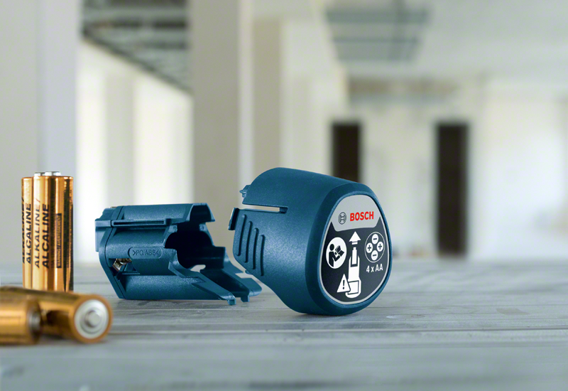 Bosch Batterie-Adapter AA1  fuer 4 AA Batterien (1608M00C1B)