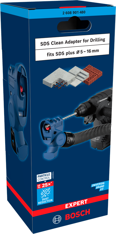 Bosch Expert SDS Clean Adapter zum Bohren 5-16 mm (2608901480)