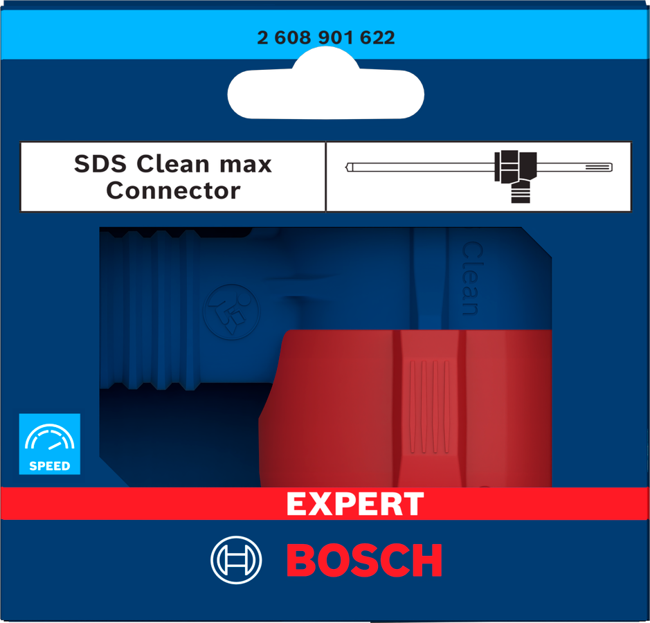 Bosch Expert SDS Clean max Anschlussstutzen für Hammerbohrer 20-32 mm (2608901622)