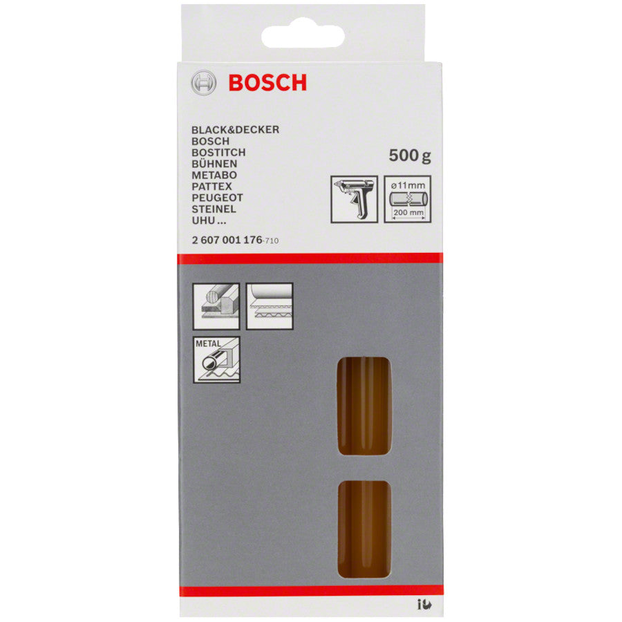 Bosch Heißklebesticks 11 x 240 mm gelb gold 500 g (2607001176)