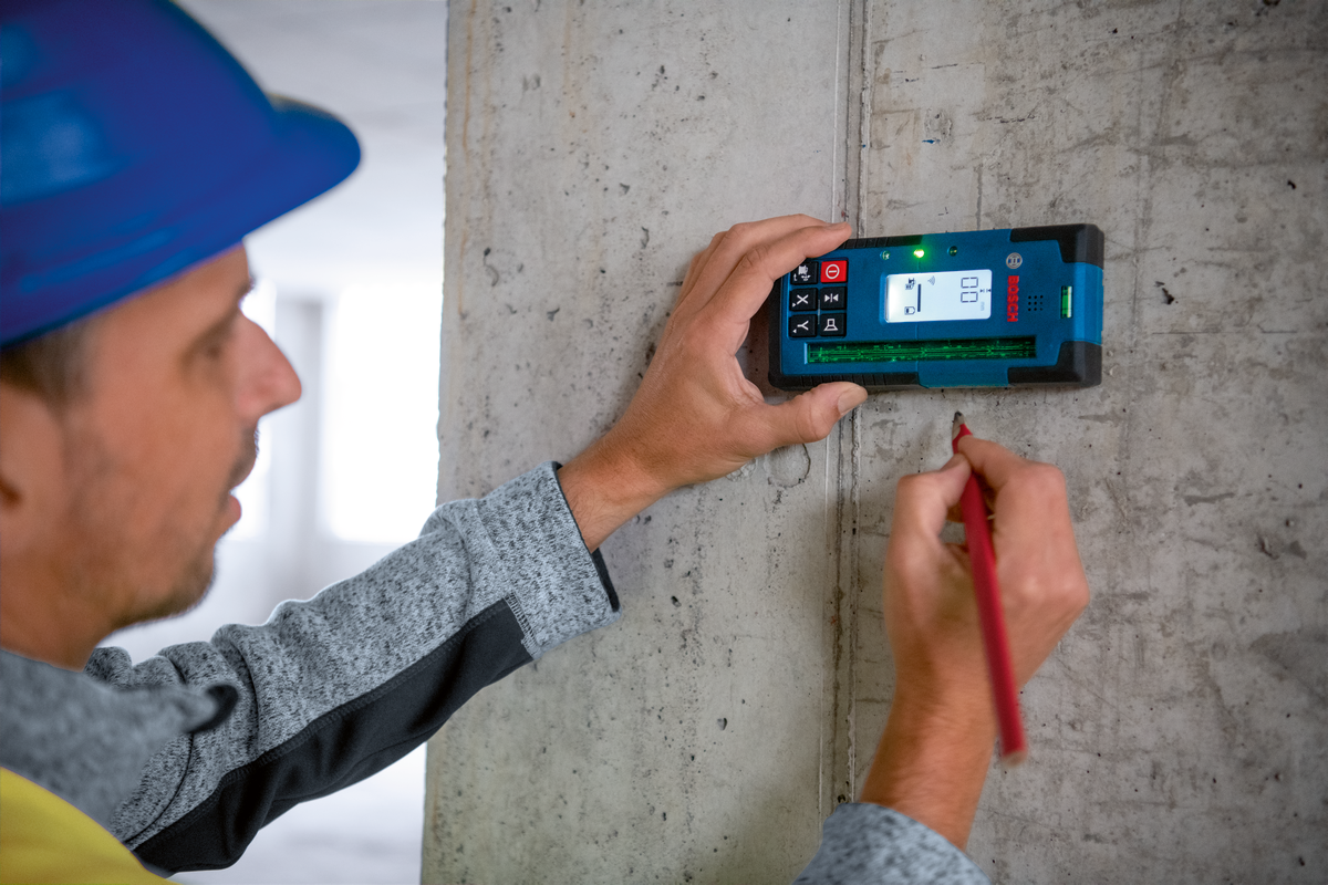 Bosch Professional LR 65 G Laser-Empfänger für grüne Laser (0601069T00)