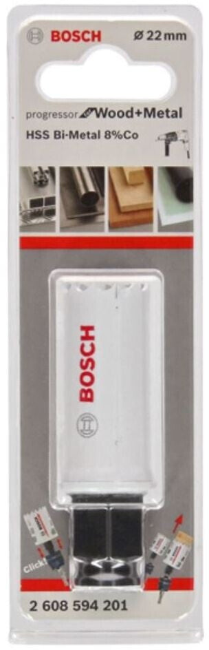 Bosch Lochsäge Progressor for Wood and Metal 22 mm (2608594201)