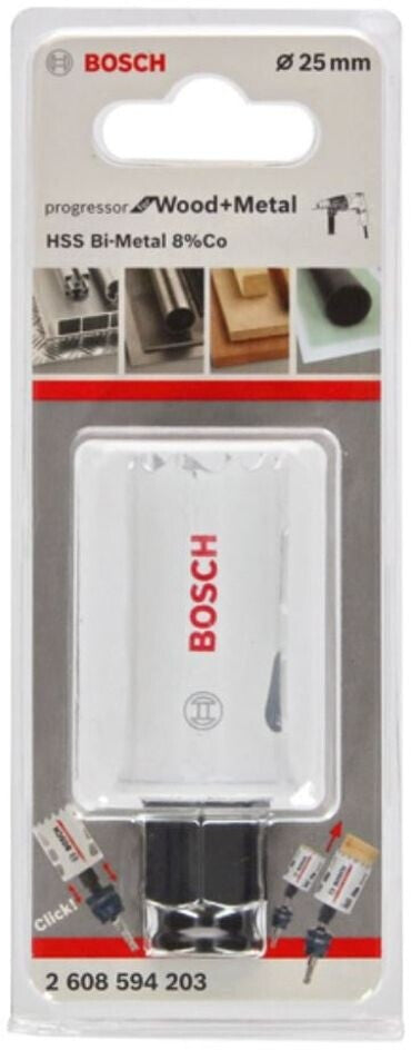 Bosch Lochsäge Progressor for Wood and Metal 25 mm (2608594203)