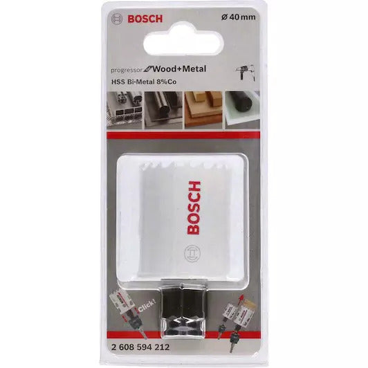 Bosch Lochsäge Progressor for Wood and Metal 40 mm (2608594212)
