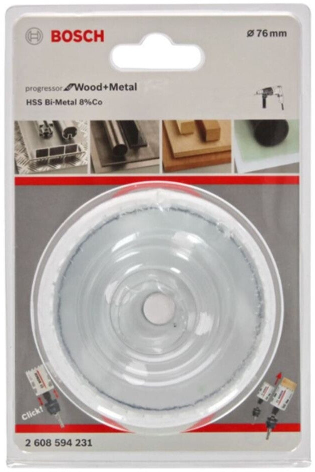 Bosch Lochsäge Progressor for Wood and Metal 76 mm (2608594231)