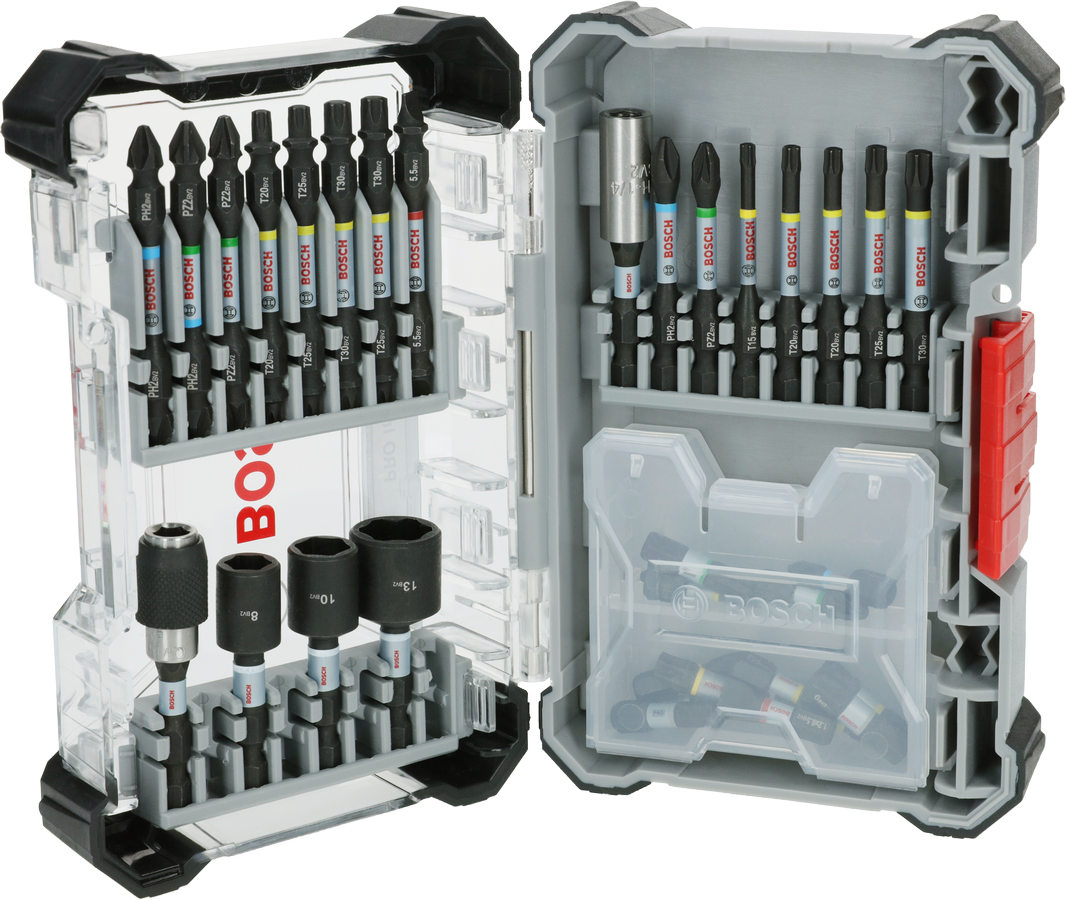 Bosch PRO Impact Schrauberbits Set in Kassette 35 tlg. (2608521U77)