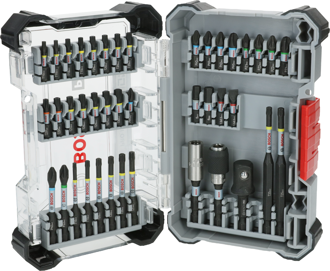 Bosch PRO Impact Schrauberbits Set in Kassette 41 tlg. (2608521U78)