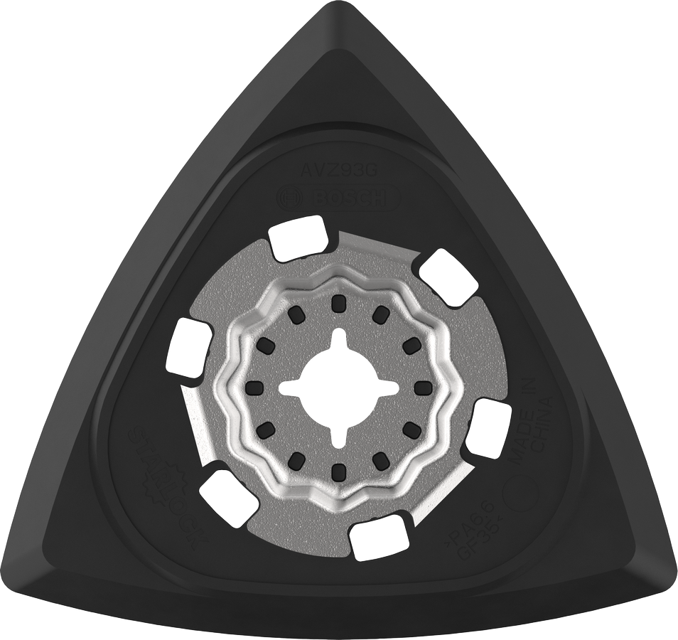 Bosch PRO Schleifplatte AVZ 93 G 93x93 mm mit Klett (2608669125)