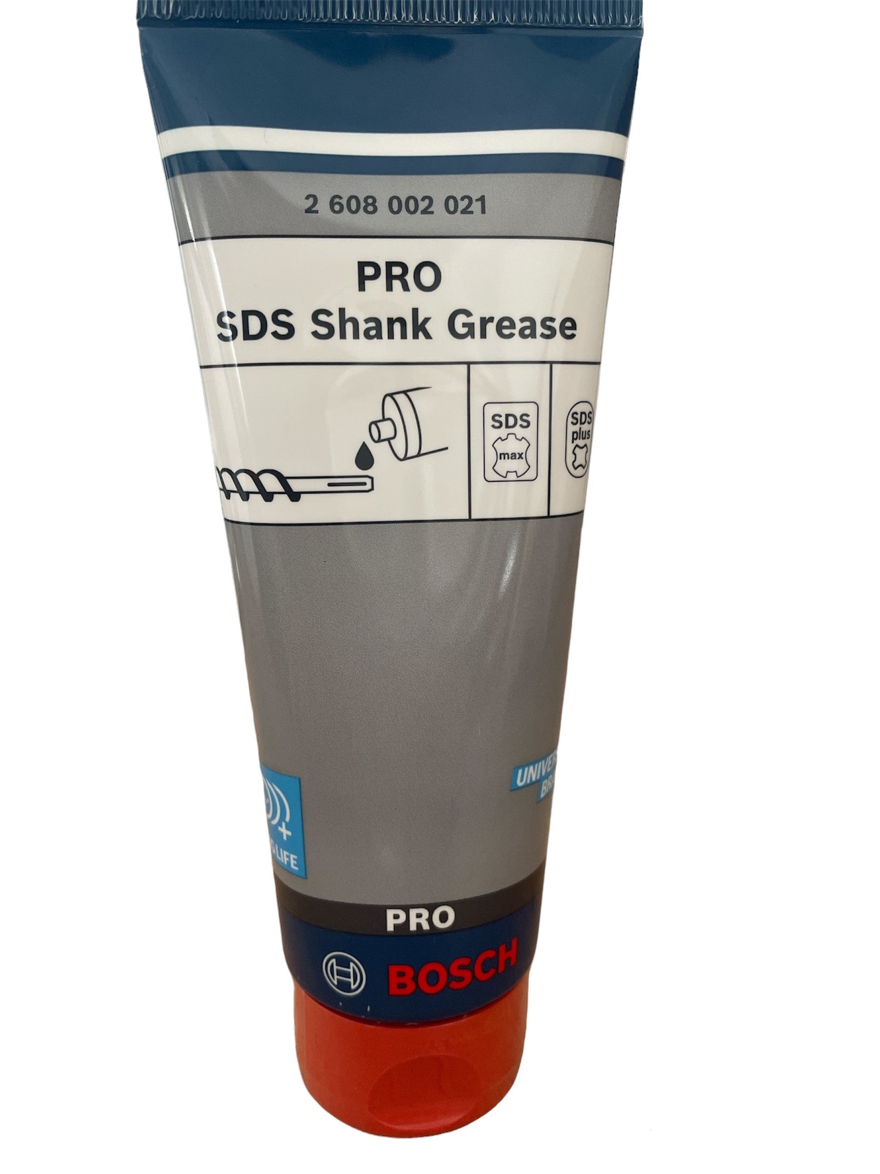 Bosch Pro Bohrer- und Meißelfett 100 ml Tube für Bohrer‑ und Meißelschaftenden (2608002021)