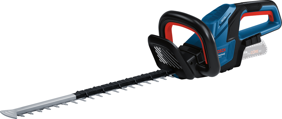 Bosch Professional Akku-Heckenschere GHE 18V-50 50 cm Schwert ohne Akku/Lader (06008C9500)