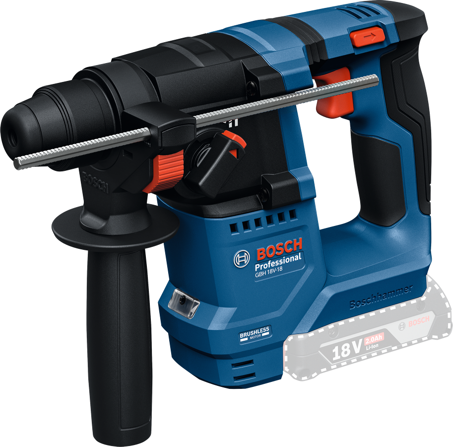 Bosch Professional GBH 18V-18 Akku-Bohrhammer 1.5 J ohne Akku/Lader (0611927000)