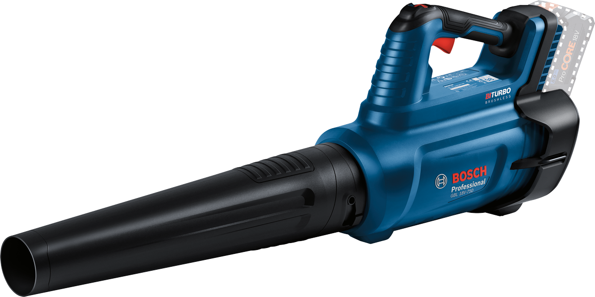 Bosch Professional GBL 18V-750 Akku-Gebläse BITURBO 780 m³/h und 198 km/h ohne Akku/Lader im Karton