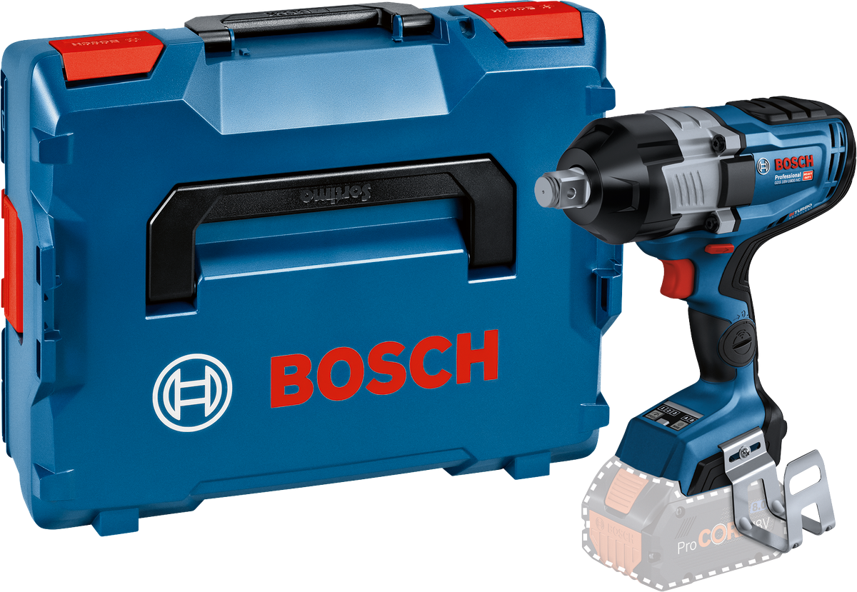 Bosch Professional GDS 18V-1600 HC Akku-Drehschlagschrauber 3/4" 1600 Nm BITURBO ohne Akku/Lader in L-Boxx 136 (06019M1001)