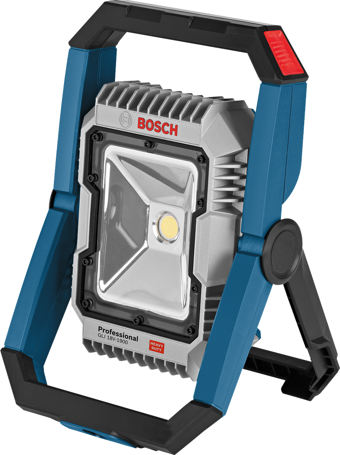 Bosch Professional GLI 18V-1900 Akku-Bauleuchte 1900 Lumen ohne Akku/Lader (0601446400)